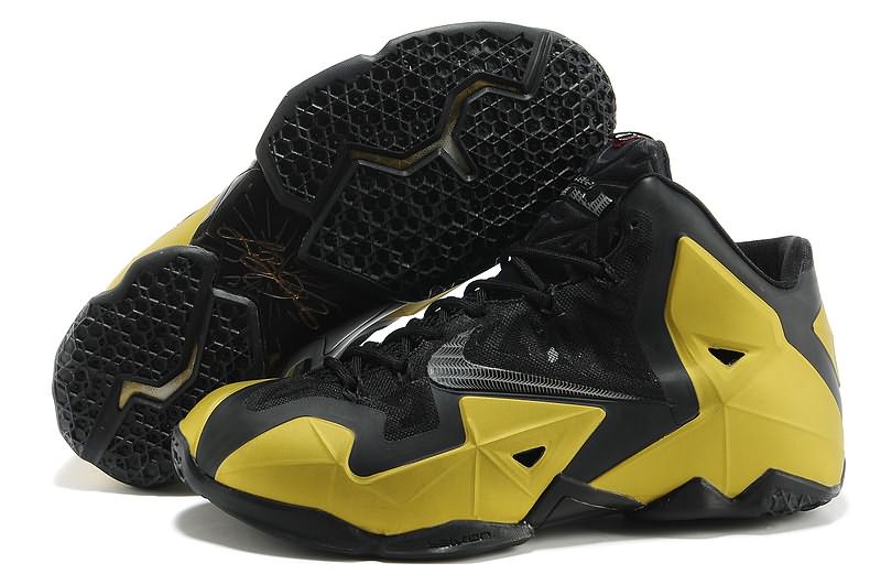 Exactly Fit Nike LeBron 11 Black Yellow